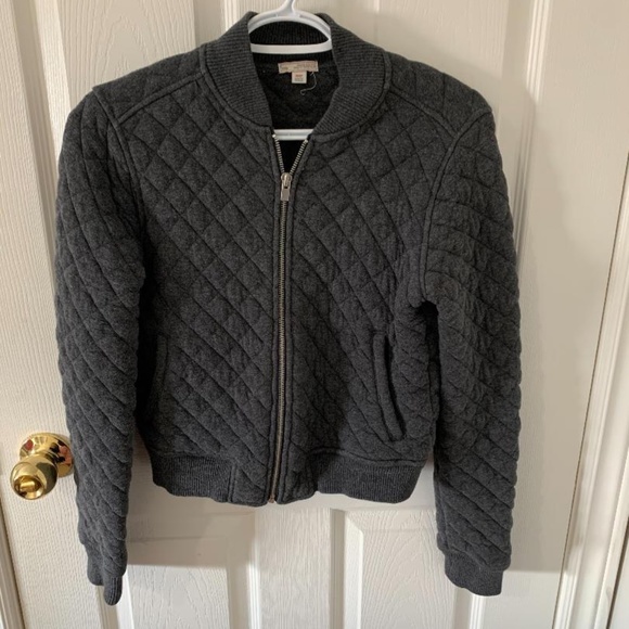 Abercrombie grey quilted jacket - Picture 1 of 3